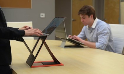 MOFT Z 4-in-1 Invisible Sit-Stand Laptop Desk