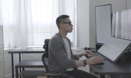 Blueberry Stress-Reducing Smart Glasses