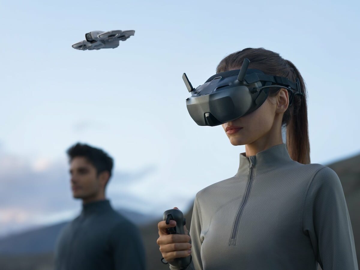 Goggles N3: Immersive Flight Experience with 1080p Ultra-Wide Screen by DJI on Gadget Flow