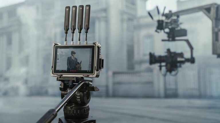 DJI Transmission integrated solution includes control, recording, a receiver & a monitor