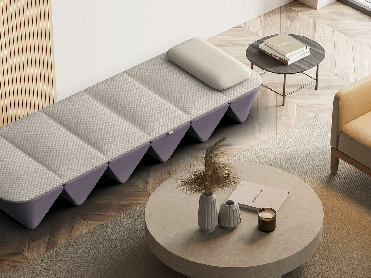 OPUS SoundBed vibroacoustic bed relieves stress and tension in as few as 7 minutes