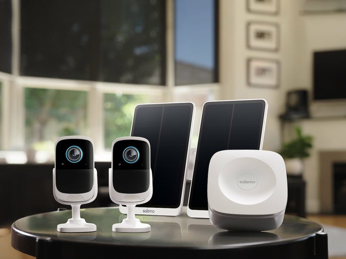 Safemo Outdoor Security Camera System: Solar-Powered Home Surveillance on Gadget Flow