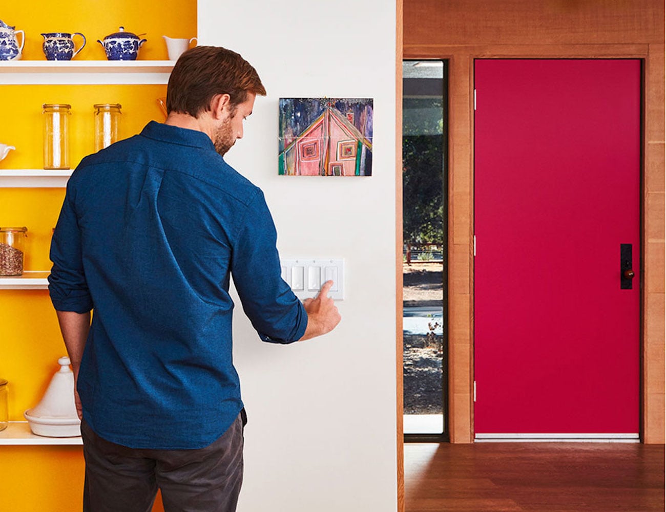Belkin Wemo Smart Light Switch 3-Way Wi-Fi Switch lets you control your lights with your voice