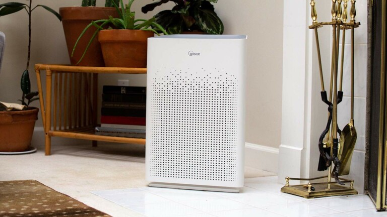 Winix AM90 True HEPA Smart Air Purifier with Wi-Fi cleans spaces up to 1,740 square feet